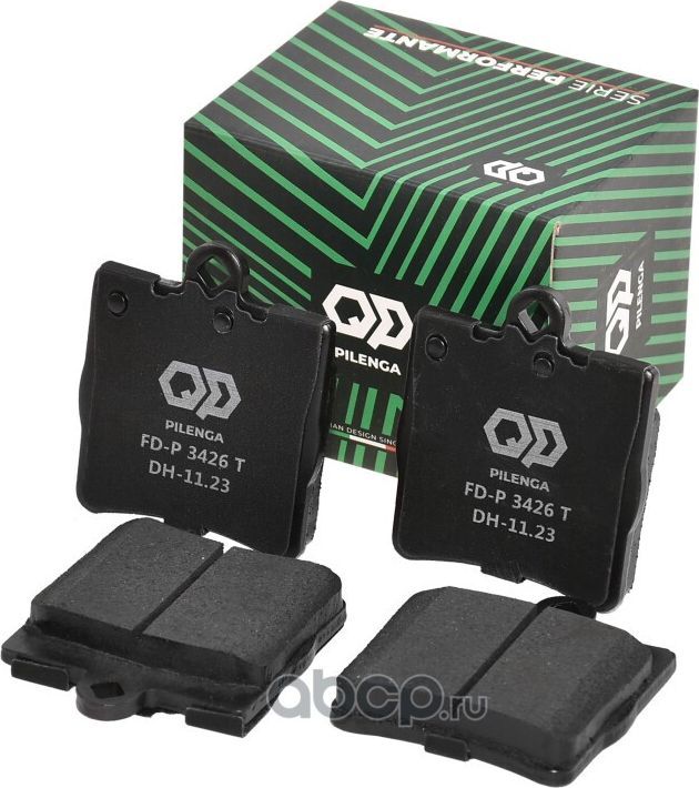 Колодки тормозные дисковые задние Performante (Pilenga). Артикул FDP3426T