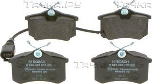 Тормозные колодки Bosch. Артикул 0 986 495 239