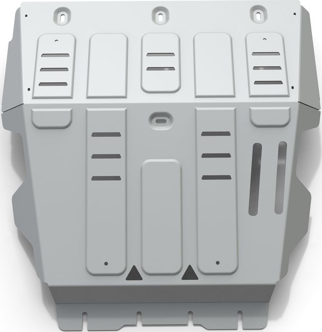 Защита алюминиевая Rival для картера Volkswagen Amarok 2010-2019. Артикул 2333.5836.1.6