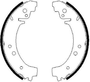 Тормозные колодки Bosch задние для Chevrolet Niva I 2002-2021. Артикул 0 986 487 217