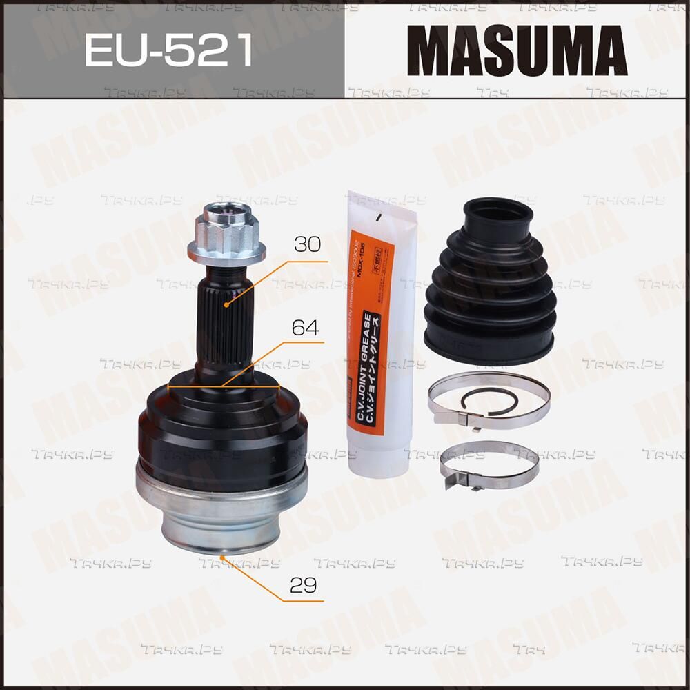 Шрус внутренний (граната) Masuma. Артикул EU-521