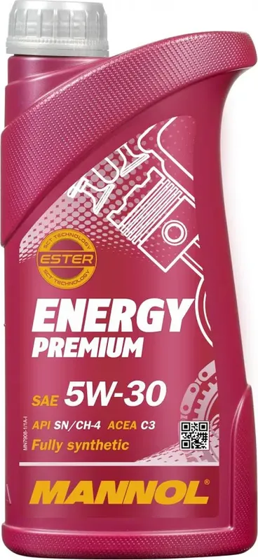 Масло моторное ENERGY PREMIUM 5W-30  1l (Mannol) Mannol. Артикул 4006