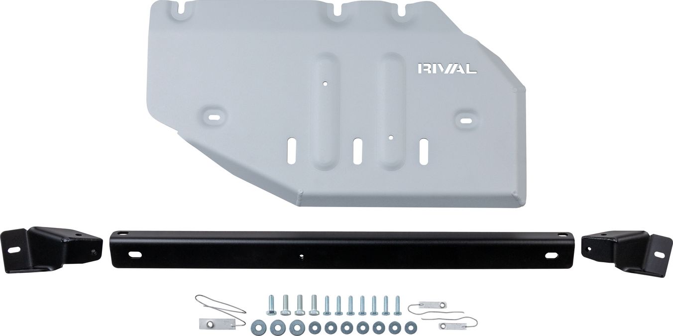 Защита алюминиевая Rival для РК Tank 300 4WD АКПП 2023-н.в.. Артикул 333.4804.1.6