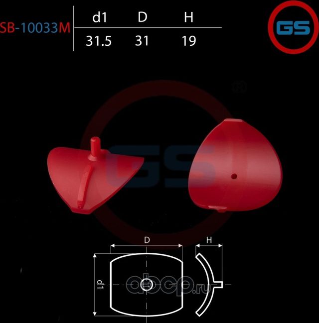 Поджимка вала ремонтная (фолье вставка) Ford Transit 1985-2000, Ford Transit 200 (GS). Артикул SB10033M