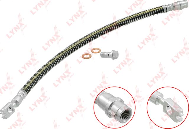 Тормозной шланг LYNXauto для Volkswagen Touareg I 2002-2010. Артикул BL-3199