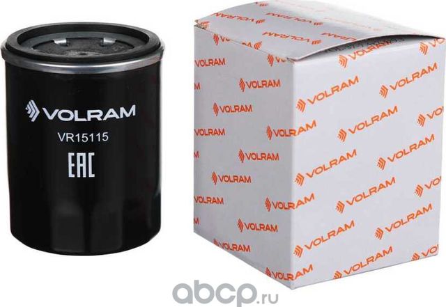 ФИЛЬТР МАСЛЯНЫЙ MITSUBISHI LANCER 1.6-2.0 08- KIA SPORTAGE 2.0 94-05 HAVAL H6 (Volram). Артикул VR15115