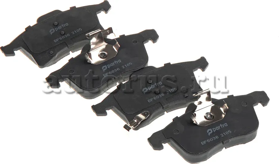 К-т торм. колодок Fr Opel (Partra). Артикул BP6036