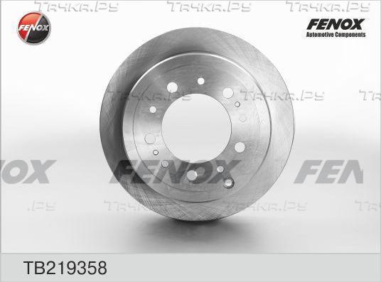Тормозной диск Fenox задний для Lexus LX 470 1998-2008. Артикул TB219358