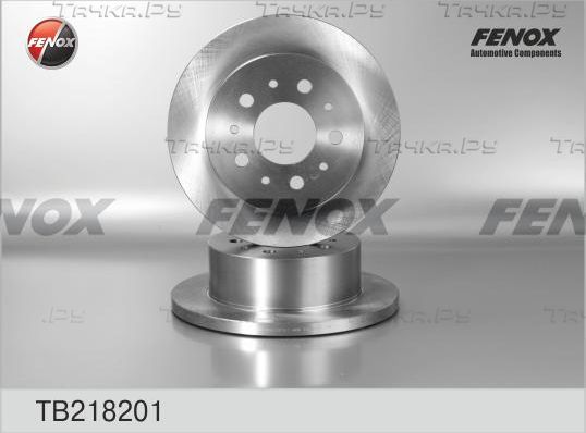 Тормозной диск Fenox задний для Fiat Ducato II 1994-2006. Артикул TB218201