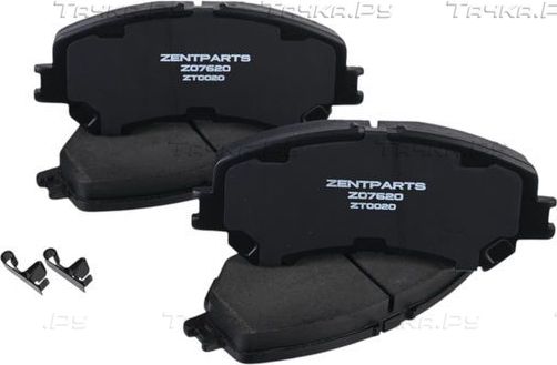 Тормозные колодки Zentparts передние для Opel Commodore B 1972-1978. Артикул Z07620