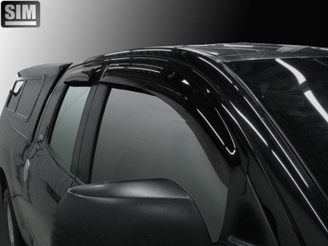 Дефлекторы SIM для окон Toyota Tundra II Double Cab 2007-2026. Артикул STOTUN0732