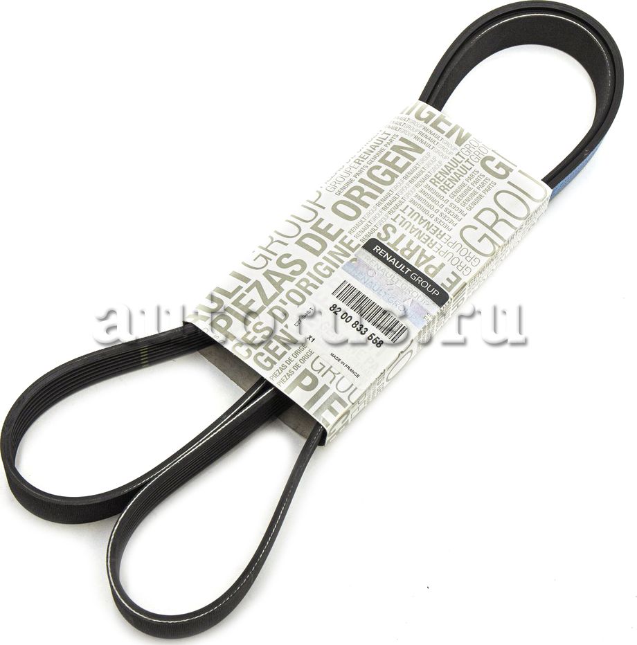 Приводной ремень поликлиновой Renault. Артикул 8200833558