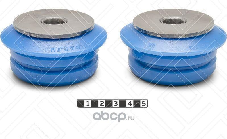 Комплект сайлентблоков передней проушины рессоры задней подвески (Полиуретан). Артикул 2620019