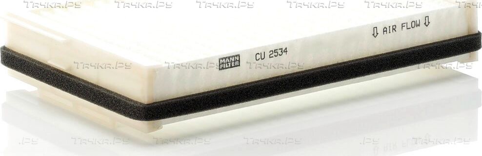 Салонный фильтр Mann-Filter для DAF CF 75 2006-2013. Артикул CU 2534
