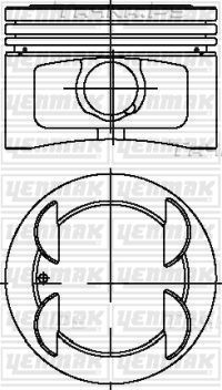 Поршень Yenmak для Fiat Multipla I 1999-2010. Артикул 31-04269-000