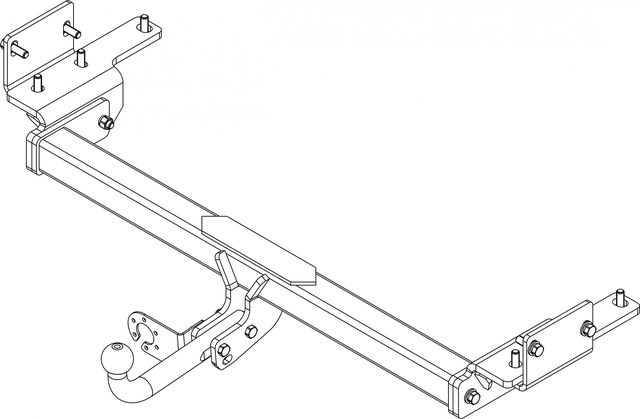 Фаркоп AvtoS для Lexus RX (AL20) 2015-2022. Артикул LX 03