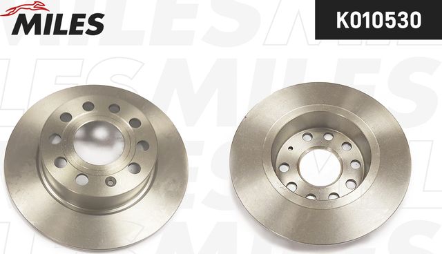 Тормозной диск Miles задний для Skoda Yeti I 2009-2017. Артикул K010530