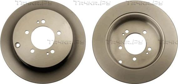 Тормозной диск TRW задний для Mitsubishi Outlander XL 2006-2012. Артикул DF4963
