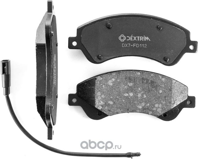 Колодки тормозные передние FORD (TRANSIT) DX7-FD112 Dextrim В Dextrim. Артикул DX7FD112