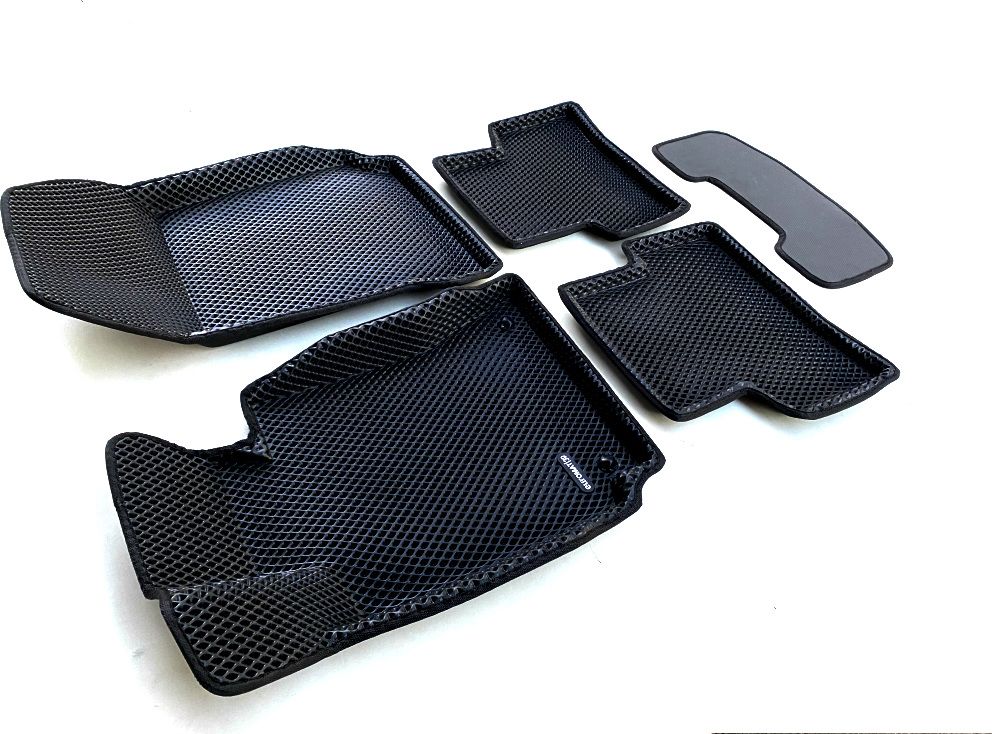 Коврики Euromat 3D EVA для салона Mercedes-Benz C-Класс W204 2008-2014. Артикул EM3DEVA-003503