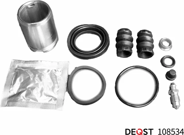 Ремкомплект тормозного суппорта с поршнем заднего (поршень O 38 mm, суппорт TRW) (Deqst). Артикул 108534