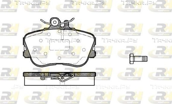 Тормозные колодки RoadHouse. Артикул 2445.00
