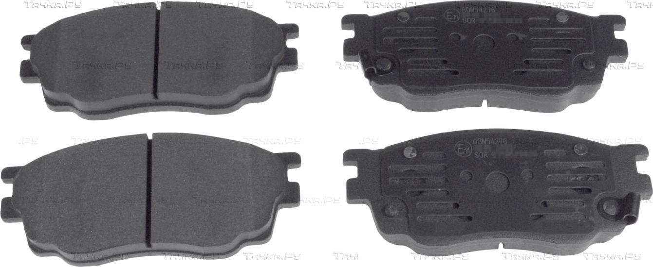 Тормозные колодки Blue Print передние для Mazda 6 I (GG) 2002-2007. Артикул ADM54276