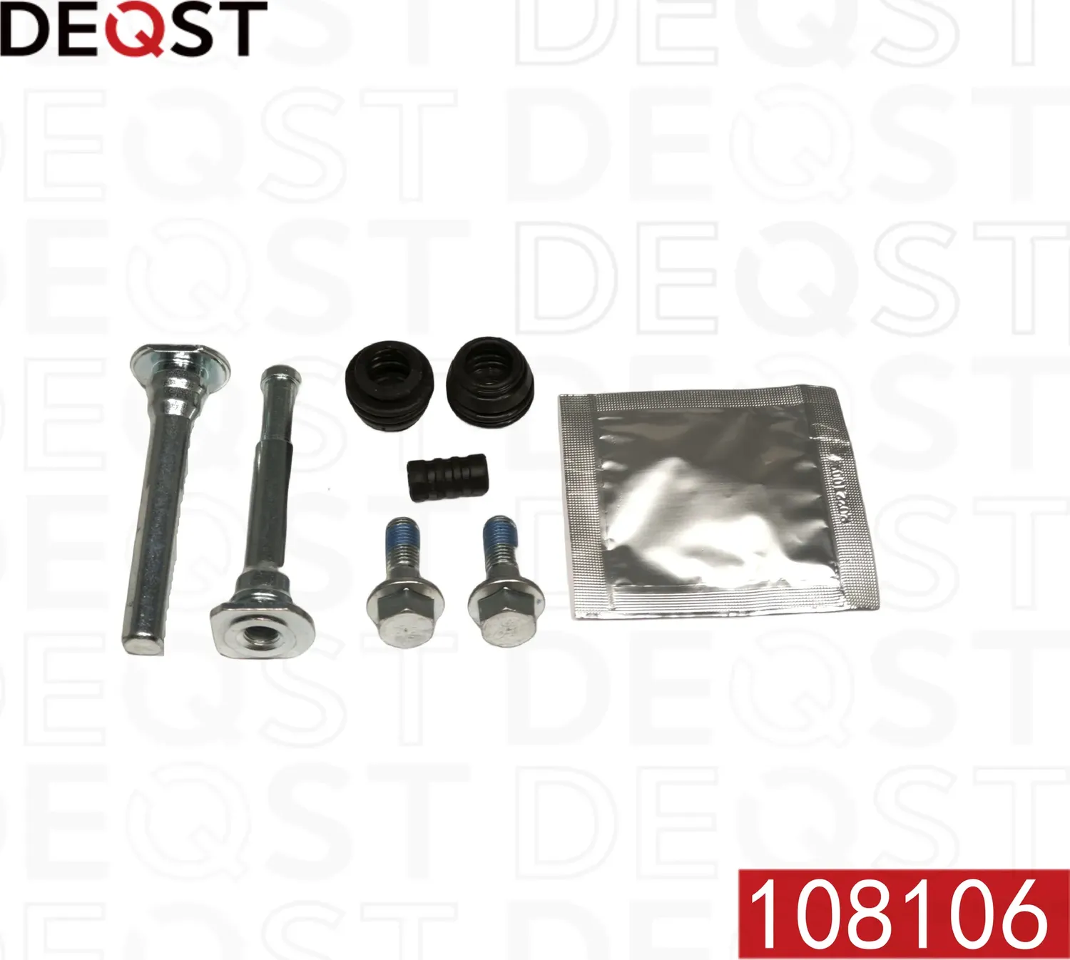 Комплект направляющих тормозного суппорта переднего (направляющая O 10mm  суппорт TRW/Lucas). TOYOTA (Deqst). Артикул 108106