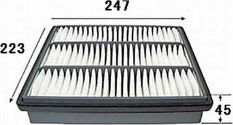 Воздушный фильтр JS Asakashi. Артикул A3014