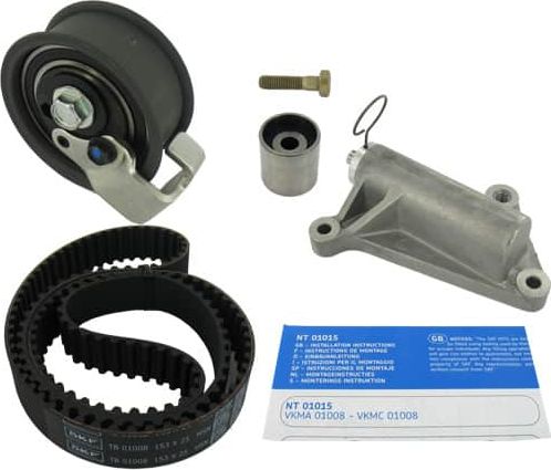 Ремень ГРМ с роликами (комплект) SKF. Артикул VKMA 01908