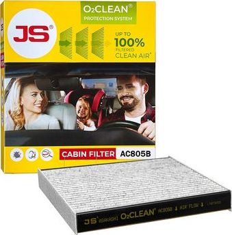 Салонный фильтр JS Asakashi. Артикул AC805B