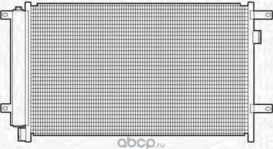 Конденсатор, кондиционер (Magneti Marelli) Magneti Marelli. Артикул 350203347000