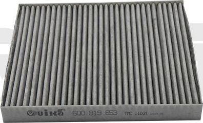 Салонный фильтр Vika (Активированный уголь). Артикул 18190187501