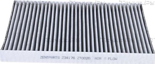 Салонный фильтр Zentparts. Артикул Z34176