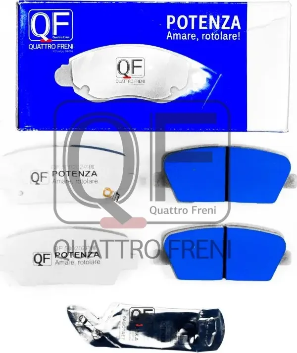 КОЛОДКИ ТОРМОЗНЫЕ RR (Quattro Freni). Артикул QF500202P