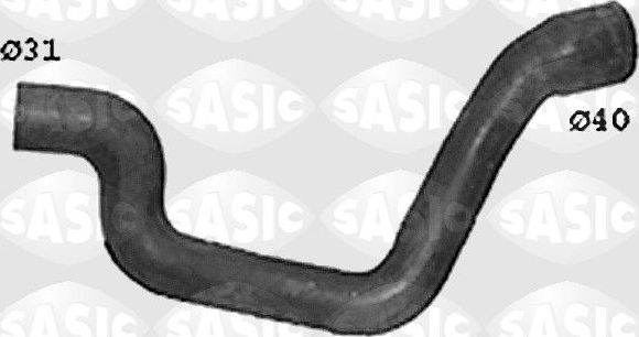Патрубок радиатора (системы охлаждения) Sasic. Артикул SWH4286