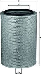 Воздушный фильтр Mahle. Артикул LX 674