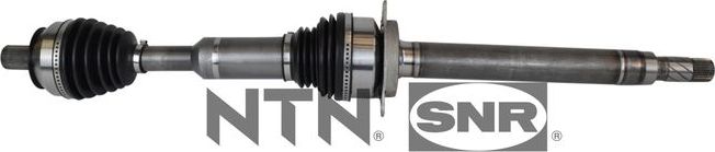 Полуось (привод в сборе, приводной вал) NTN / SNR. Артикул DK65.013