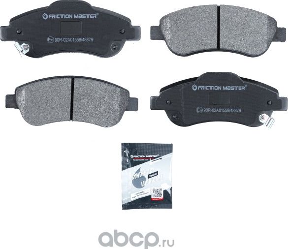 Колодки тормозные дисковые (Frictionmaster). Артикул MKD1946