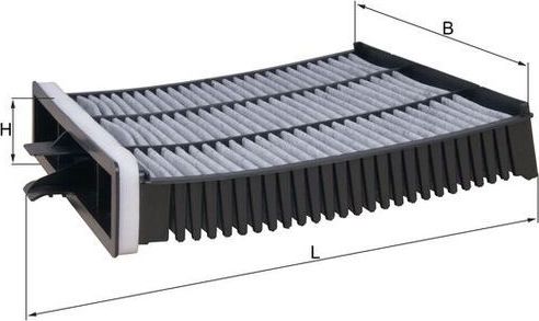 Салонный фильтр Mahle. Артикул LAK 227