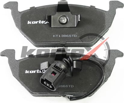 Колодки торм. AUDI/SEAT/SKODA/VW перед.к-т (Kortex). Артикул KT1386STD