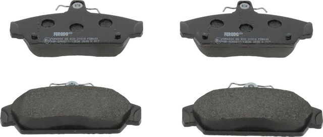 Тормозные колодки Ferodo Premier Eco Friction передние для Rover 100 1994-1998. Артикул FDB603