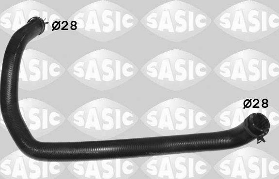 Патрубок радиатора (системы охлаждения) Sasic левый нижний для Ford B-MAX 2012-2018. Артикул 3406487