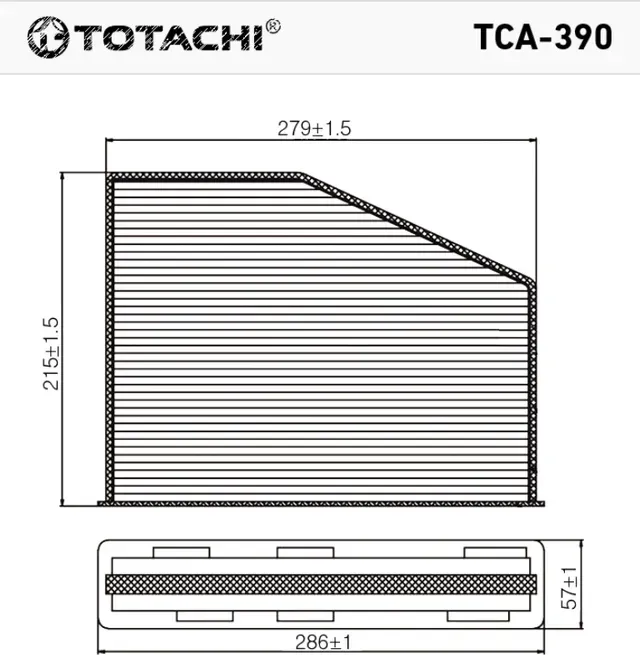 ВСТАВКА МАСЛЯНАЯ TCA-390 TOTACHI Totachi. Артикул TCA390