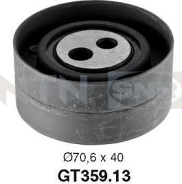 Натяжной ролик (натяжитель) ремня ГРМ NTN / SNR. Артикул GT359.13
