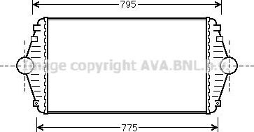 Интеркулер AVA. Артикул CN4086