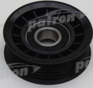 Направляющий (ведущий) ролик приводного поликлинового ремня Patron для Isuzu Trooper II 2000-2004. Артикул PT52128