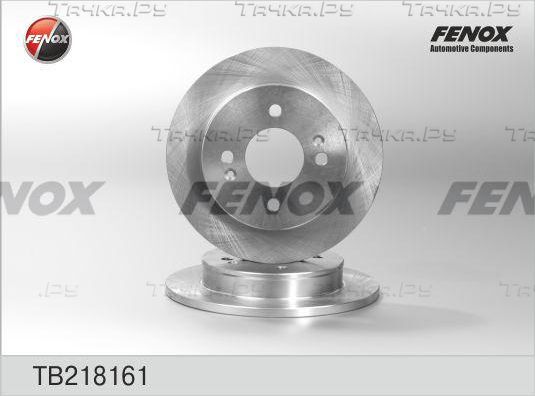 Тормозной диск Fenox задний для Kia Picanto II 2011-2017. Артикул TB218161