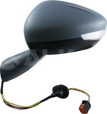 Зеркало боковое Alkar левое для Citroen C4 II 2013-2026. Артикул 6141875