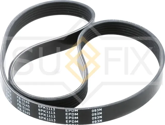Ремень поликлиновый 6PK1113 (Sufix). Артикул FB3145
